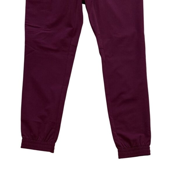 Cherokee Euphoria Scrubs/Uniform Mid Rise Jogger Pant Wine XS Medical NWT - Picture 3 of 8